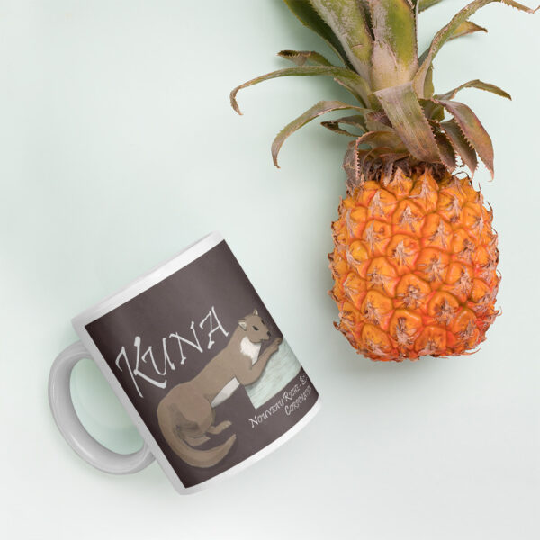 "Kuna and Kuna" on White glossy mug - Image 5